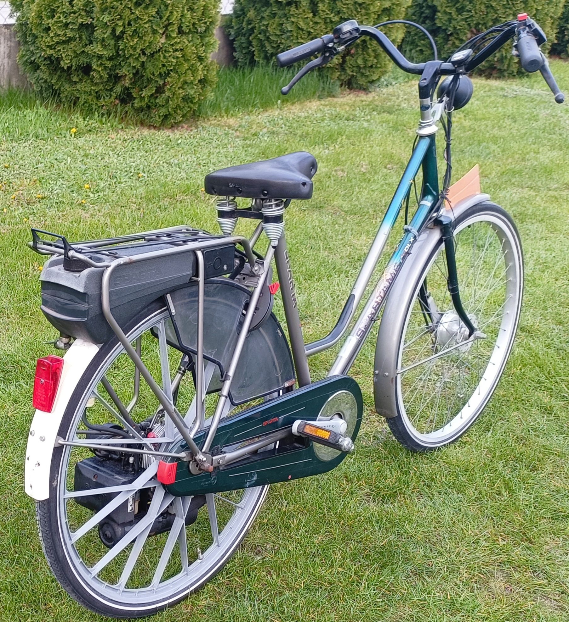 Rower z silnikiem spalinowym Sachs E-Start Ładny Stan