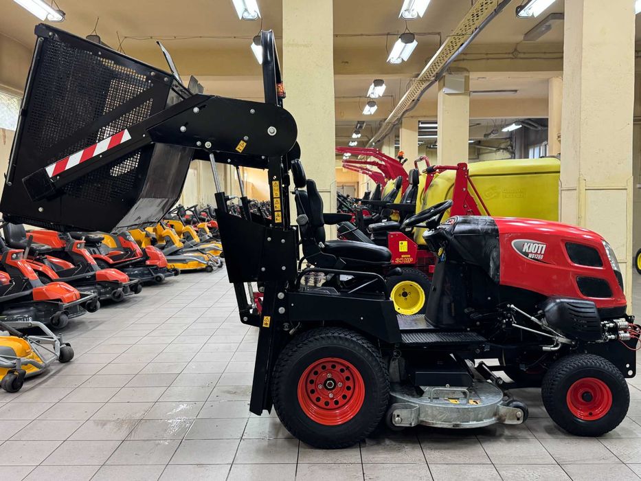 Traktorek Kosiarka Kioti WD1260 Górny wysyp Diesel 355 MTG JAK NOWY