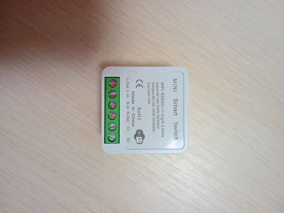 Wifi выключатель 16А