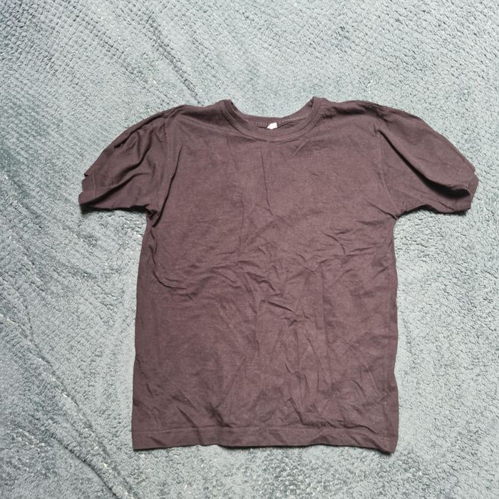 Czarna koszulka rozmiar 158