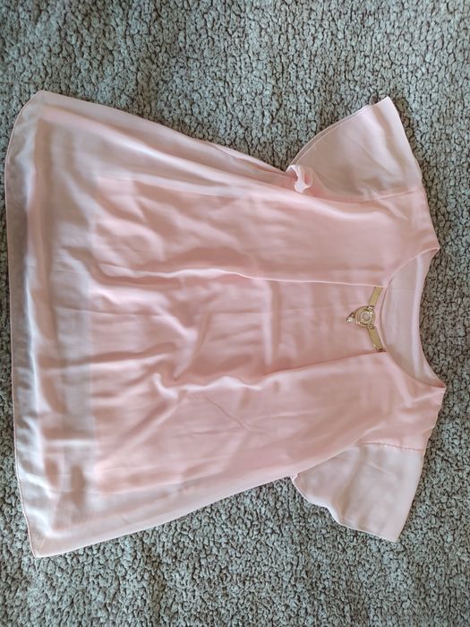 Bluzka pudrowy róż