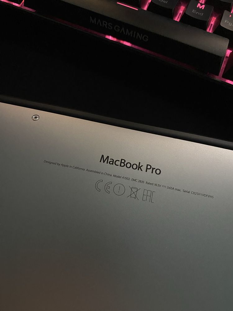 Macbook pro 13 retina 2015 - A1502