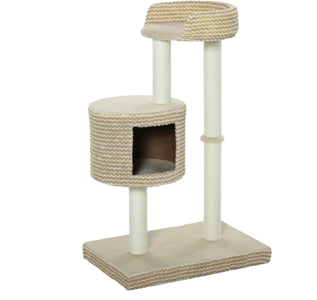 Drapak dla kota drzewko wspinaczkowe platformy widokowe plac zabaw