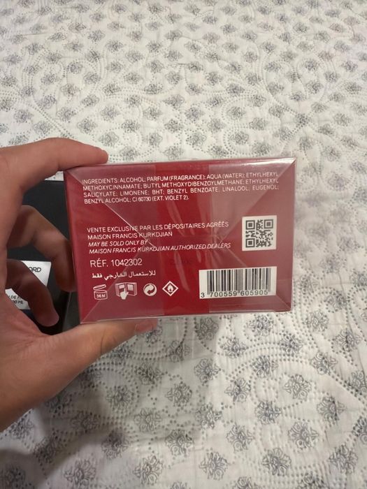 Maison Francis Kurkdijan Paris Rouge 540