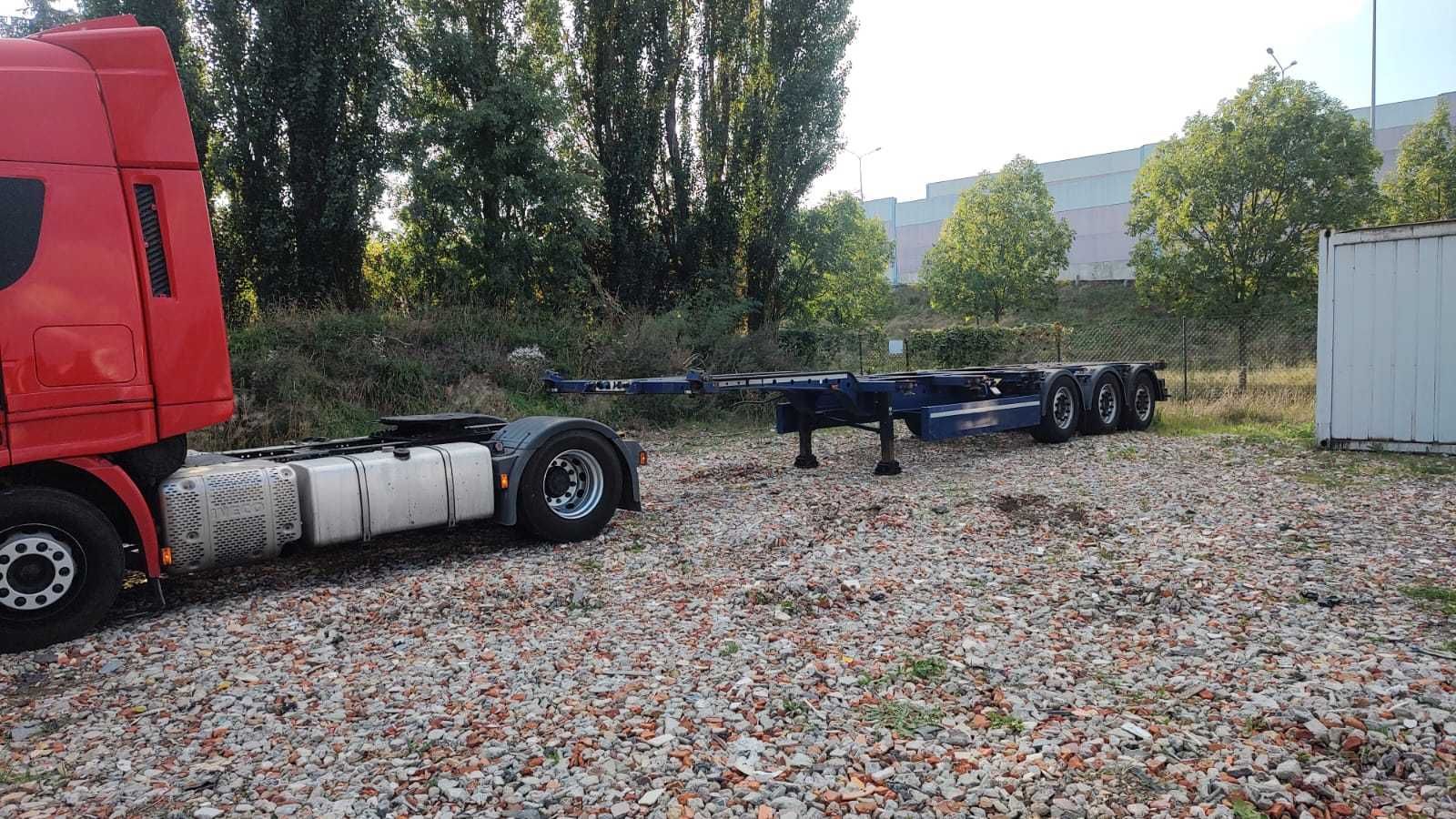 Bezgotówkowy wynajem z OC Sprawcy - NACZEPA KRONE SD PODKONTENERÓWKA