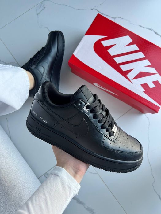 Кросівки Nike Air Force 1 Low SP 1017 ALYX 9SM Black | чорні форси
