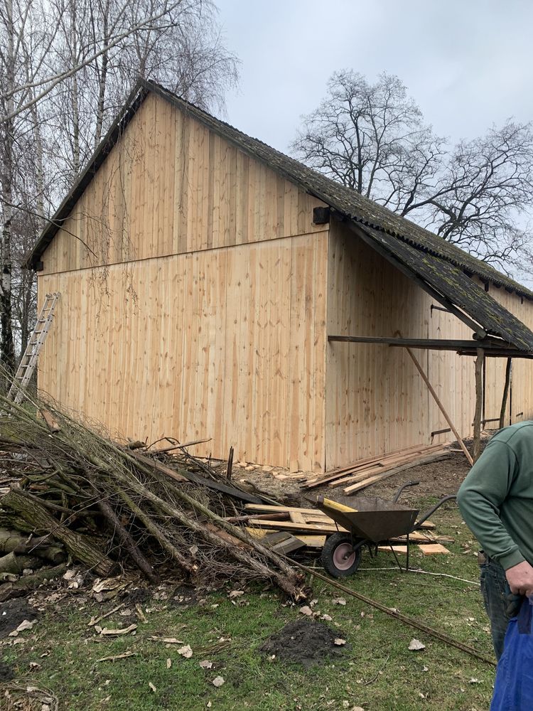Skup starych desek, stodoła, rozbiórka, wymiana, stare drewno