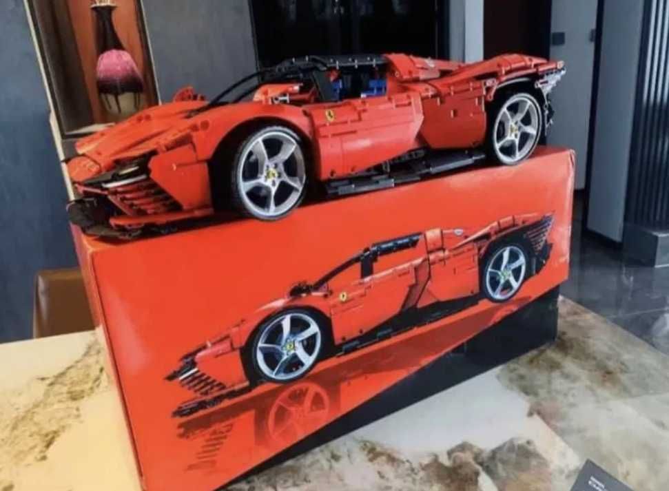 Klocki Technik Ferrari Daytona SP 3 PUDELKO PREZENT Lego 3778 el