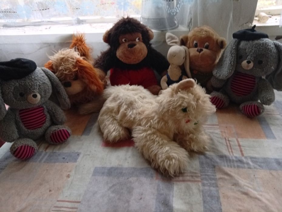 Отдам даром мягкие игрушки