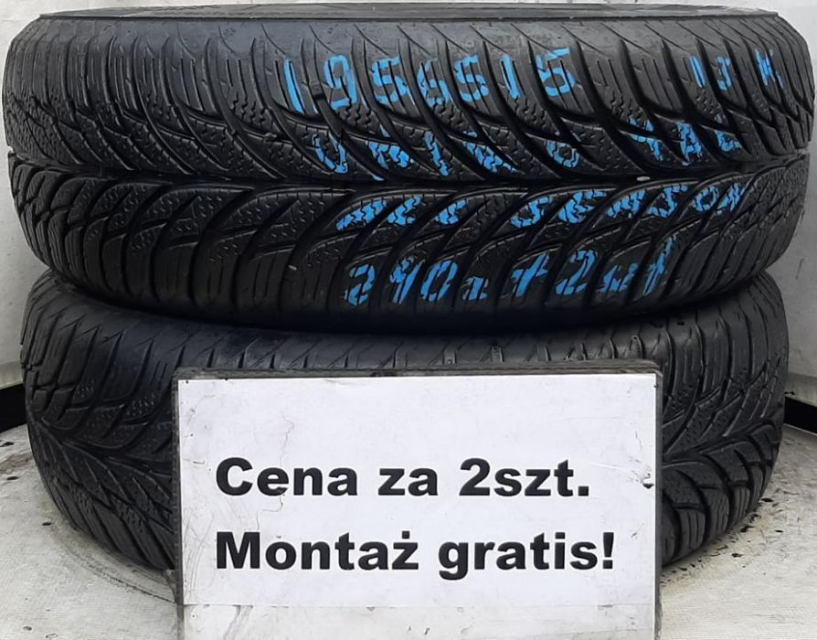 195/65/15 cena za 2 szt zimowe* uniroyal wa-wa centrum