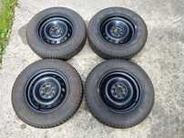 Felgi Fiat Panda 4x98 opony zimowe Frigo Dębica 155/80/13 23r JAK NOWE