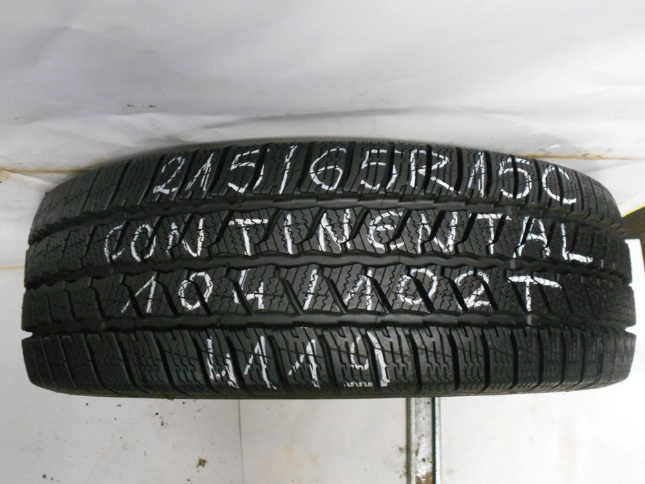 OPONY 215/65R15C CONTINENTAL VAN CONTACT WINTER DOT 4119 11MM