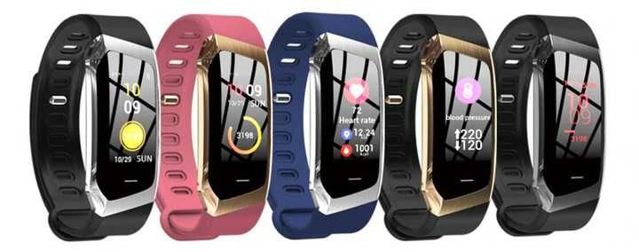 Zegarek damski SMARTBAND Opaska Sportowa SMARTWATCH Pulsometr SMS