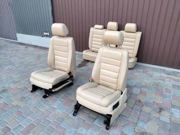 Сиденья VolkswagenTouareg Туарег салон кожаные сидения сидіння