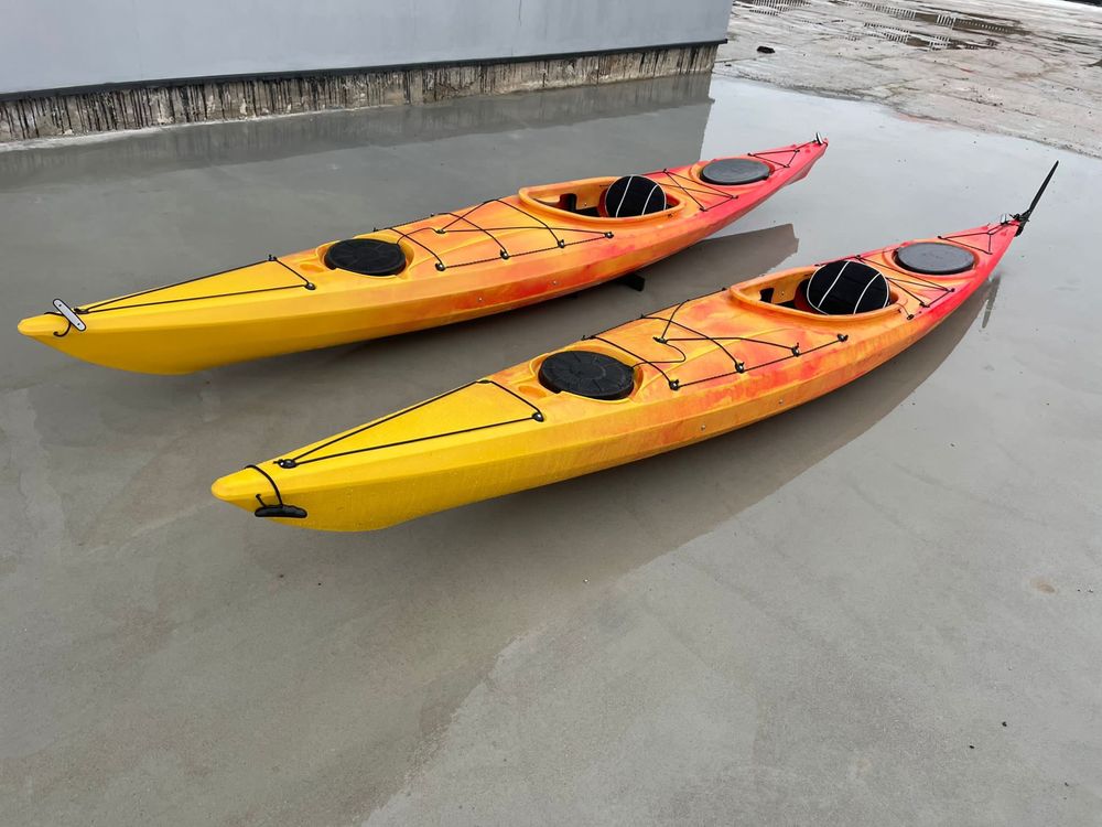 Kajak jedynka Tahe Fit147/ Ormen Zegul Kayaks- bez RS, HDPE, morski