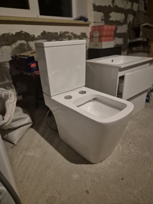 Унітаз-компакт ScandiSPA EDDA Rimless з сидінням SLIM soft-close 3/6 л