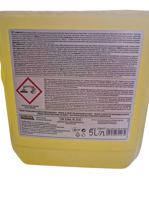 odtłuszczacz 5l lakma flormatik fat 1szt