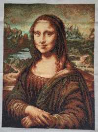 ,,Mona Lisa,,obraz wyszywany