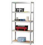 Стелаж металевий Ryle 180 x 75 x 35 см ( на одну полицю 150кг)