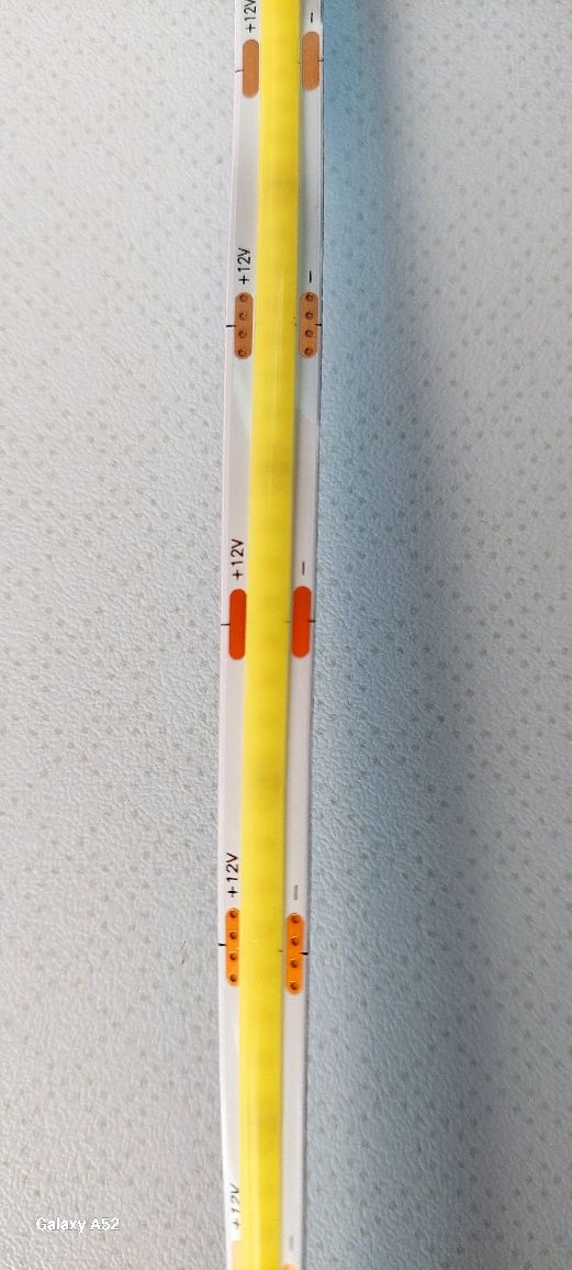 Светодиодная лента COB 12v. 320 led/m.  Белый  холодный  6500К.