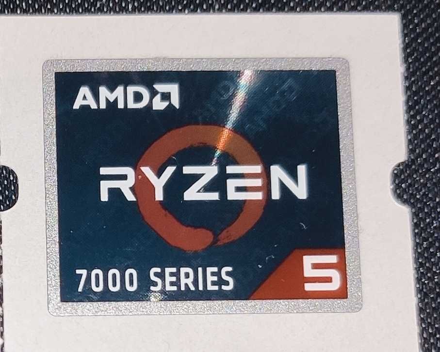 Naklejka AMD Ryzen 5 7000 Series NOWA!
