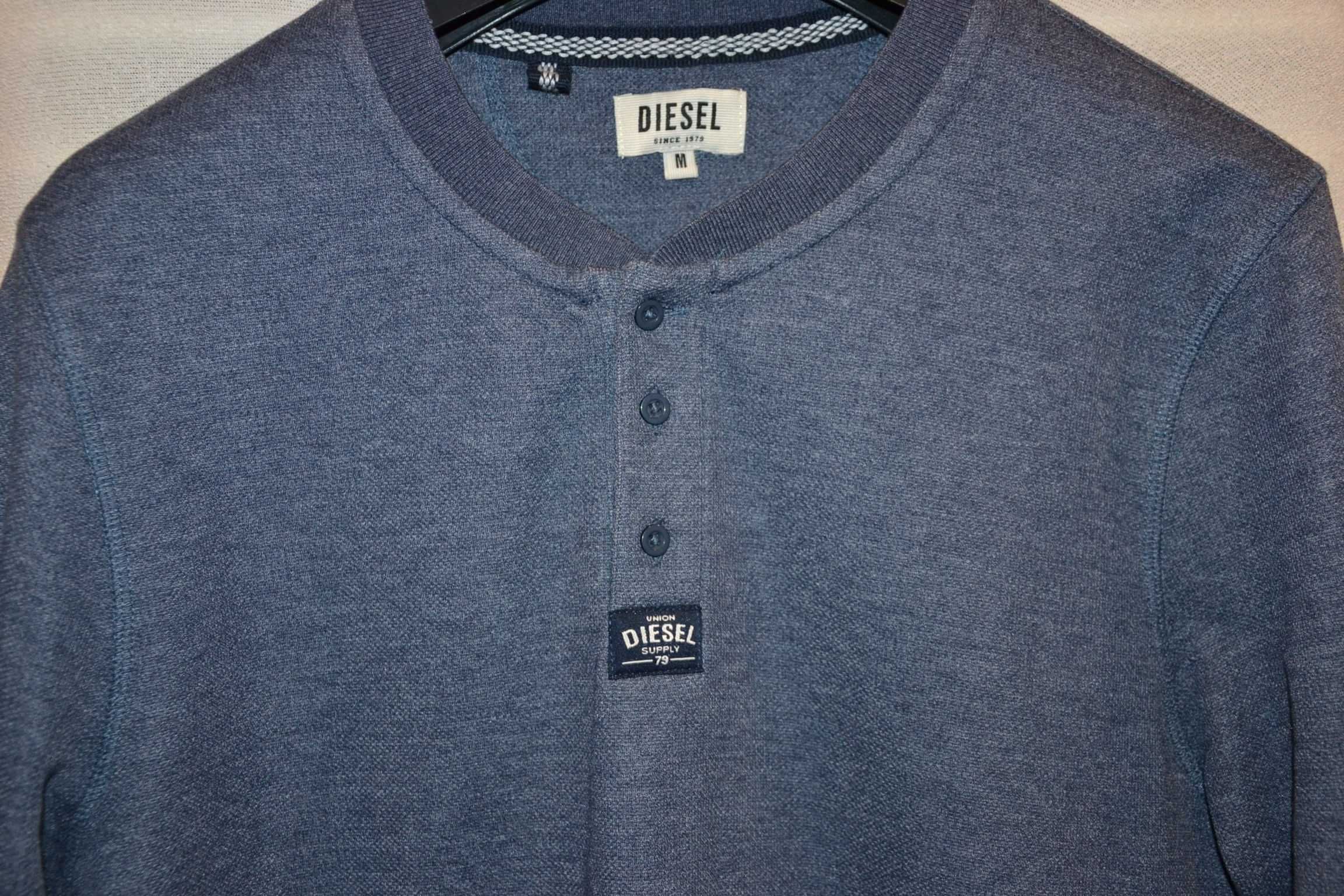 DIESEL Supply 79 Bluza Męska M Bawełna Super Stan