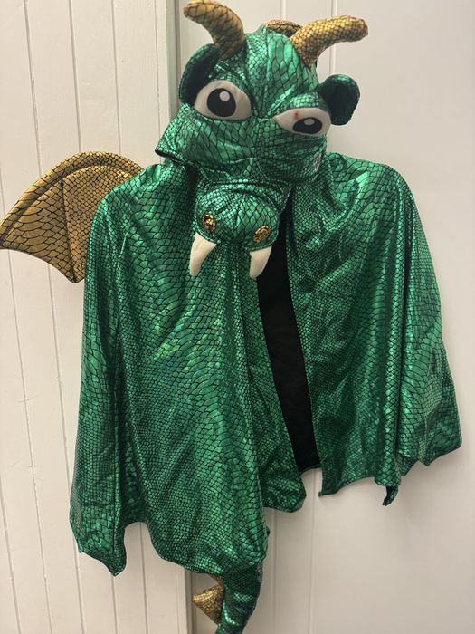 Peleryna, kostium smoka 3-6 lat