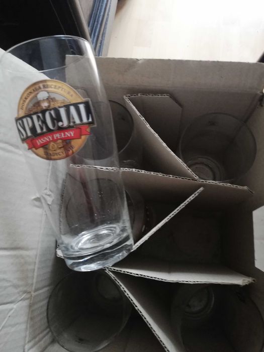 Specjal Czarny 0,5 l, szklanki, pokale do piwa, sprzedam
