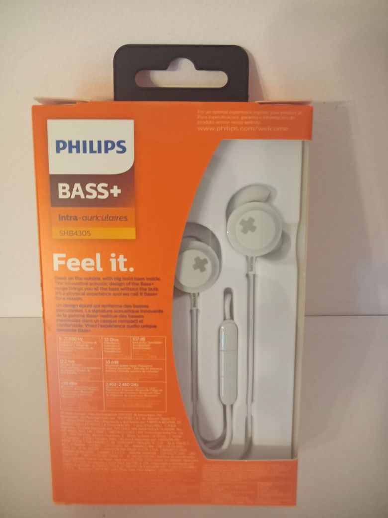 Słuchawki bluetooth sportowe Philips Bass+