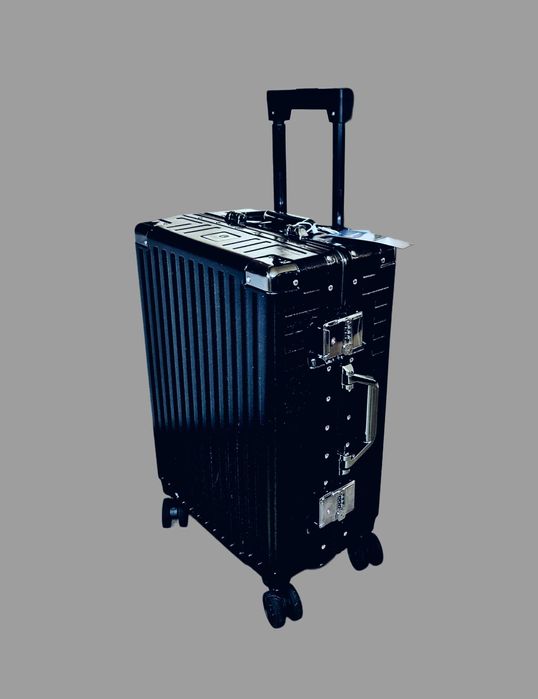 Walizka mała aluminiowa ramka kabinowa podróżna mocna bagaż M