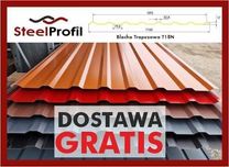 Blacha Trapezowa T18 różne kolory PROMOCJA dostawa GRATIS!