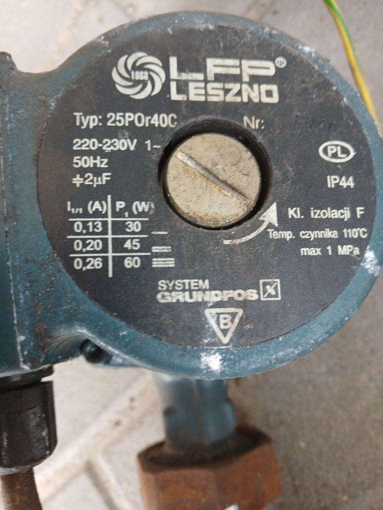 Pompa obiegowa LFP LESZNO grundfos 25POr40C