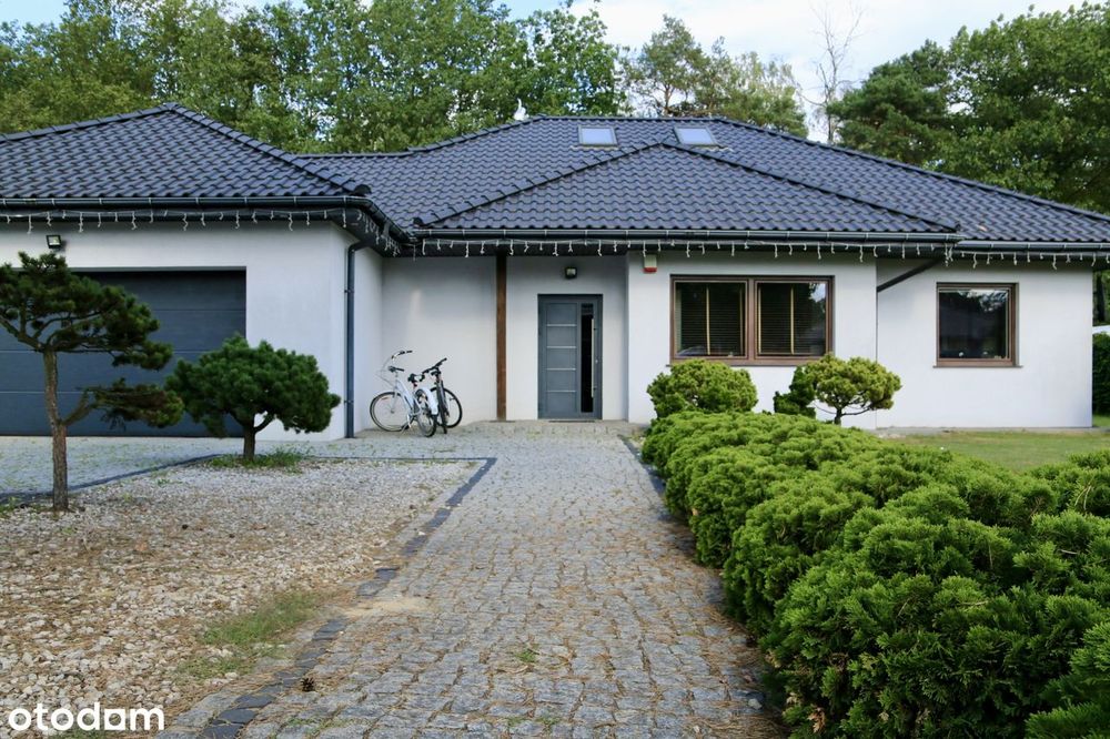 0% prowizji biura - piękny dom parterowy z garażem dwustanowiskowym