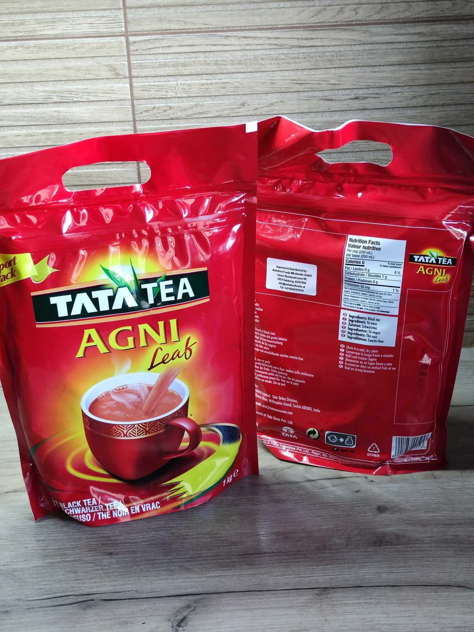 Індійський чорний чай  ТАТА Агні / Ваг Бакрі преміум  (1 кг/450г)