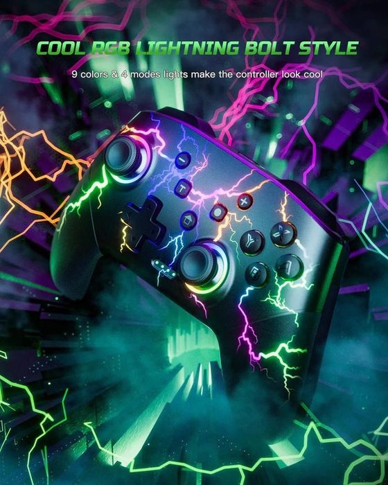 Геймпад VOYEE S08 бездротовий сумісний з контролерами Switch, PC, OLED