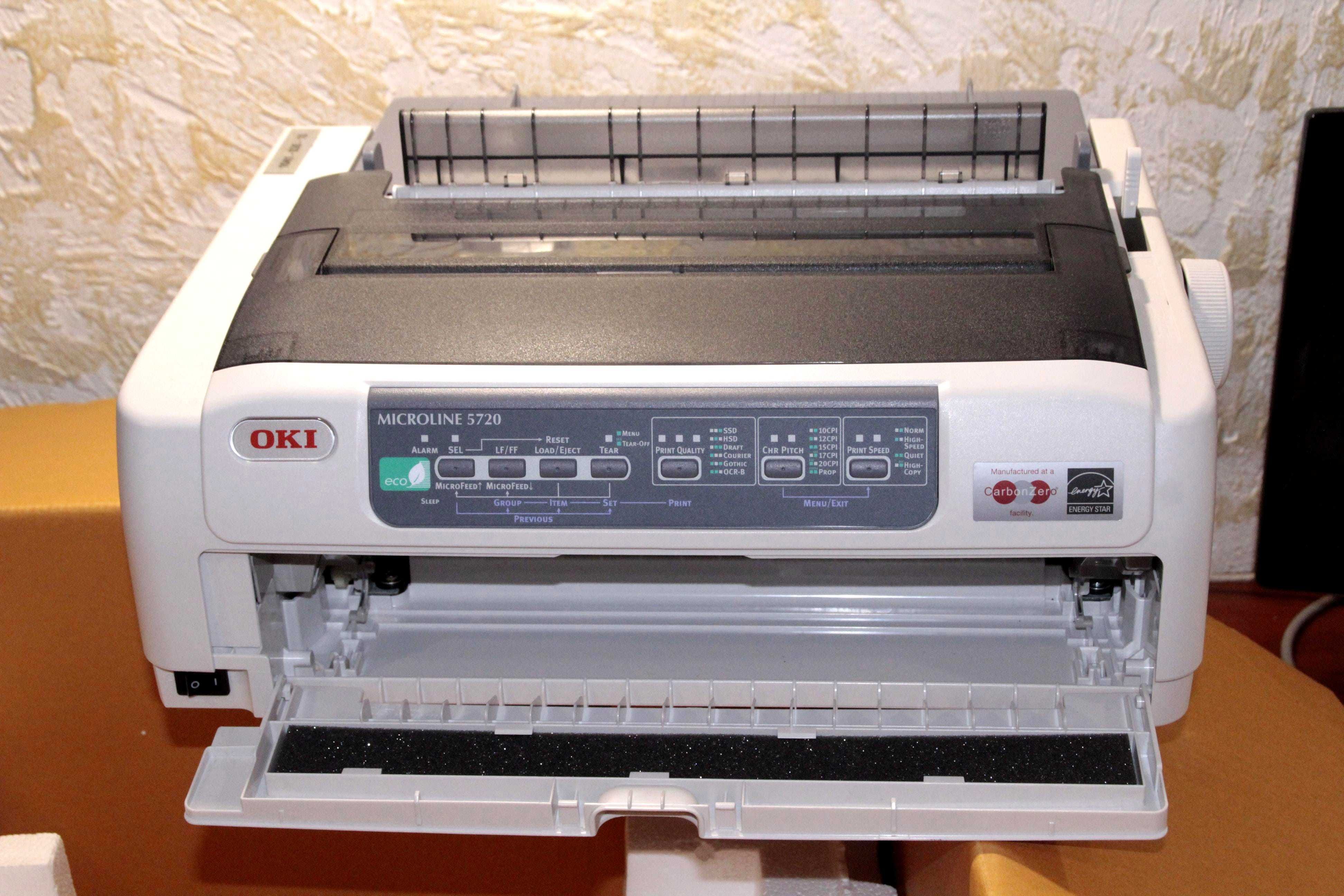 ‼️ Новый матричный принтер OKI Microline 5720 A4, USB/LPT
