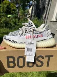 Adidas Yeezy Boost 350 V2 Zebra sneakersy niskie biało czarne 42