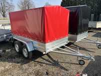 Przyczepa tandem lekka 2.56x130 m mocna solidna kat B