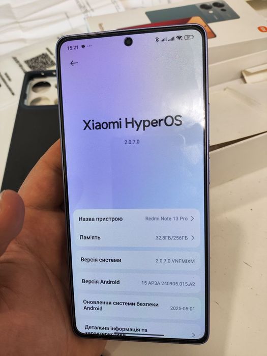 Xiaomi Redmi Note 13 Pro 8/256 Lavender Purple на гарантії!+ Подарунок