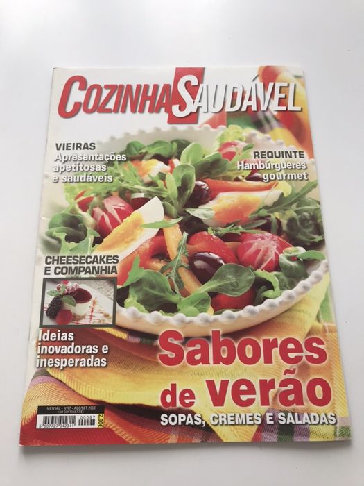 6 revistas culinária saudável legumes e vegetais