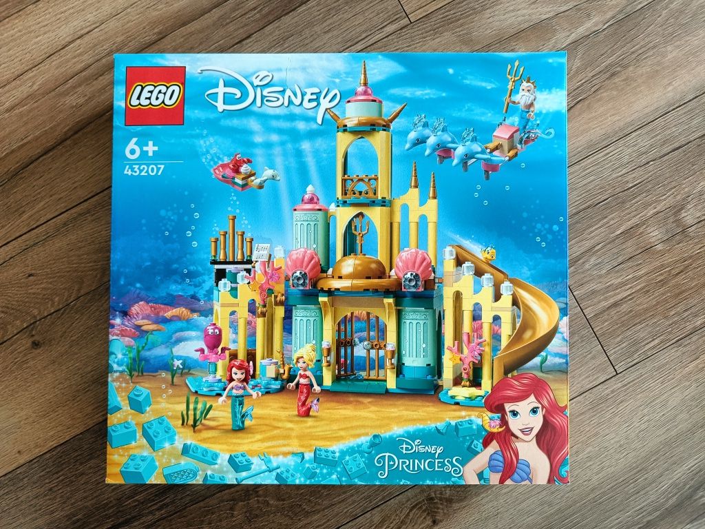 LEGO Disney Princess Ariel 43207 Podwodny pałac Arielki EOL