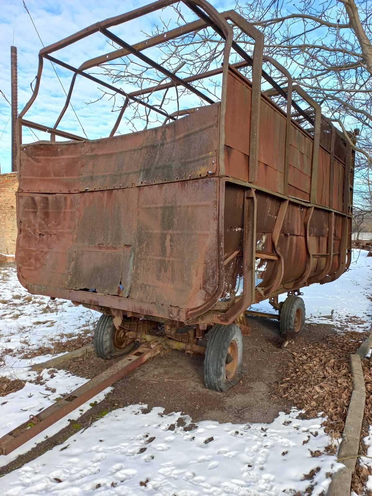 Прицеп. Причіп. Причіп-фургон  2-ПТС 40 "МОЖАРА" (Солома, сіно) (Торг)