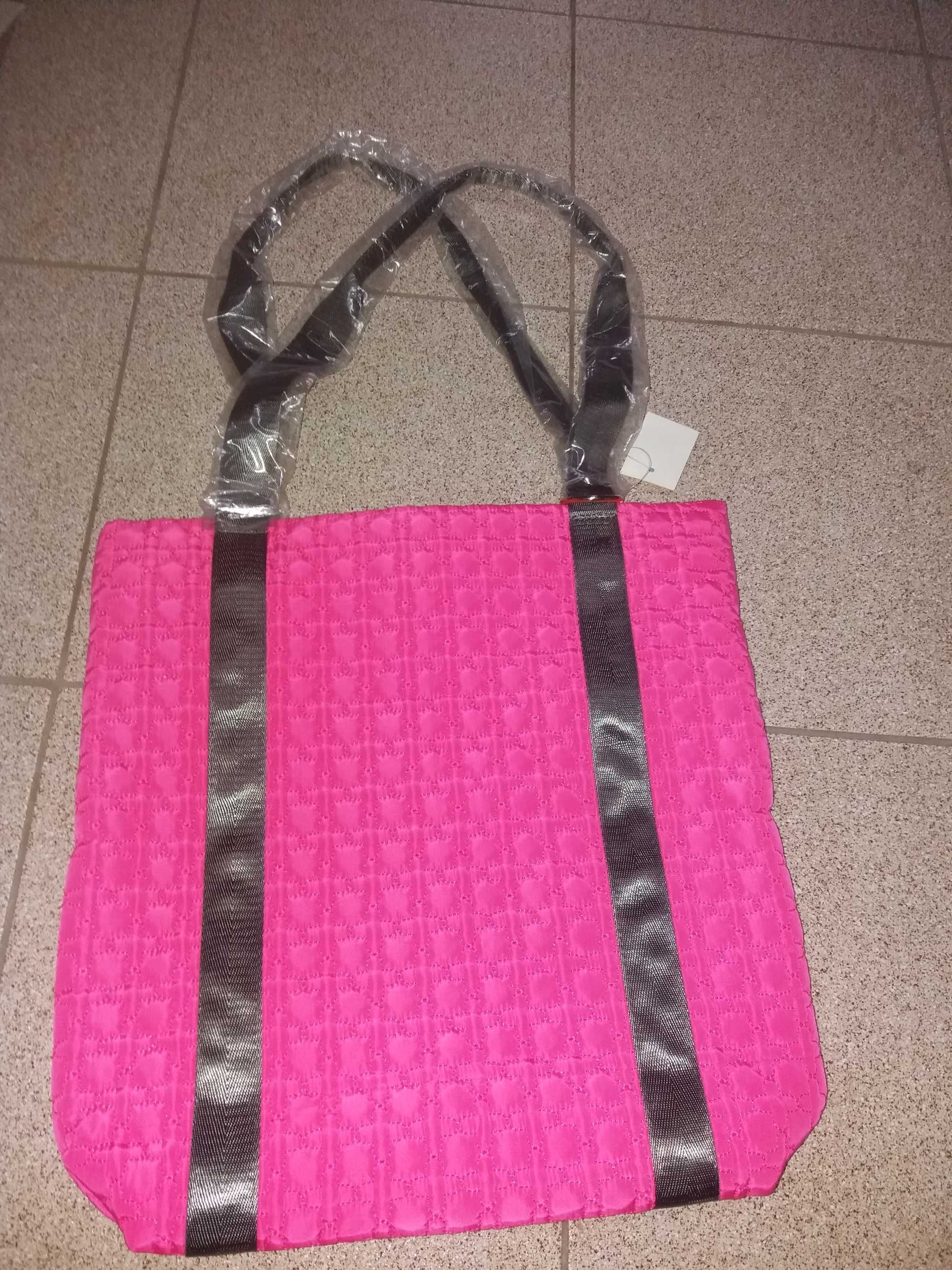 Torebka damska materialowa