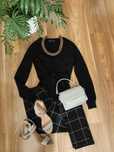 Zara sweterek 100% kaszmir czarny kardigan rozpinany basic minimalizm