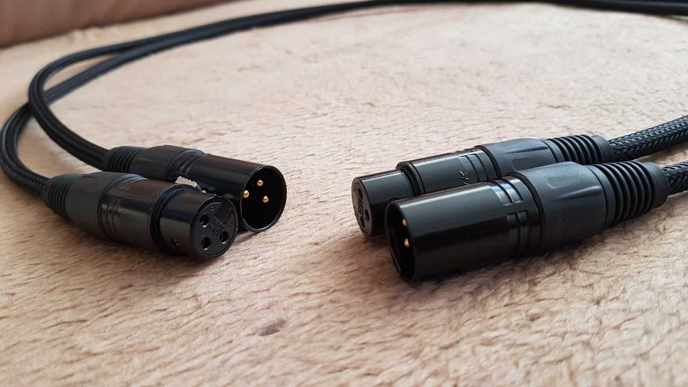 kabel XLR neutric 6N OCC zbalansowany przewód.