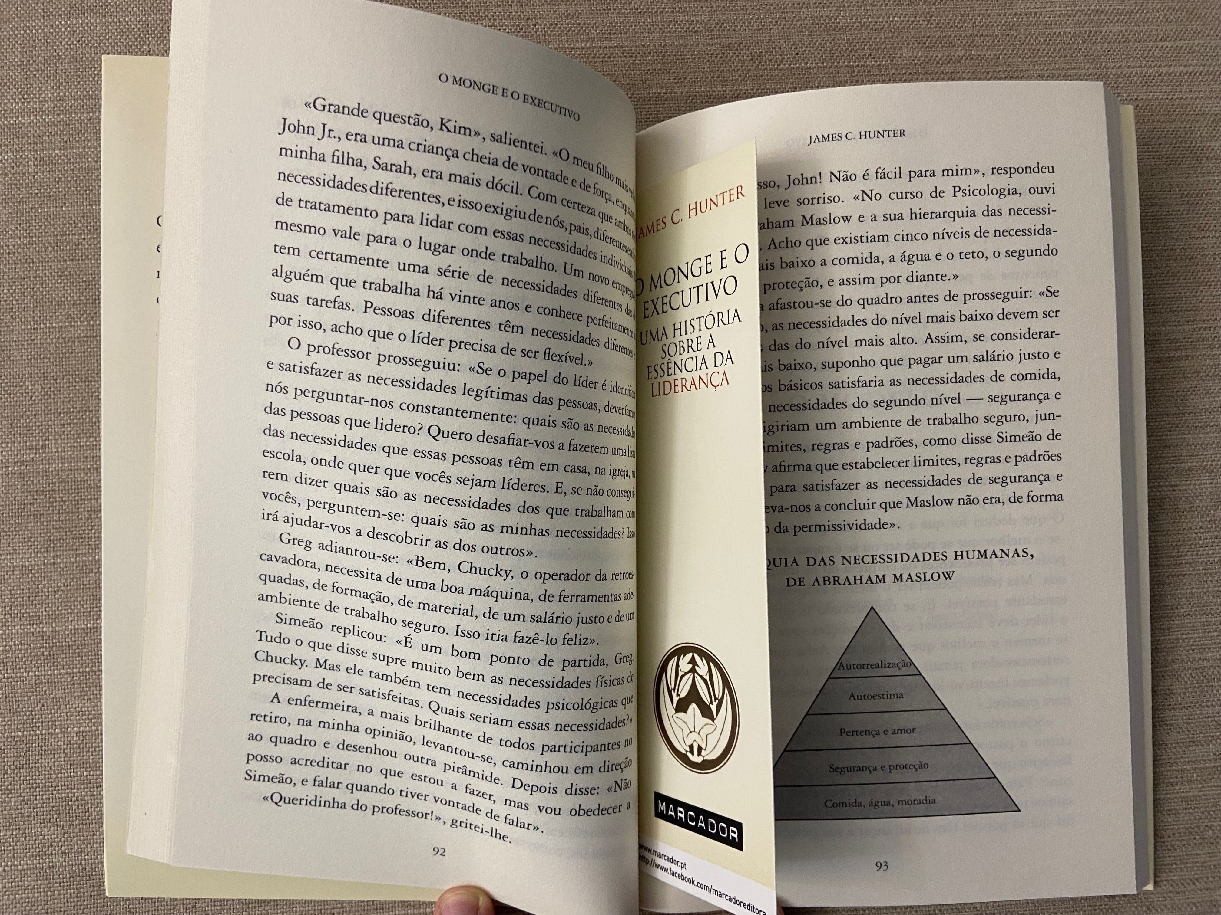 NOVO | Livro “O Monge e o Executivo” - James C. Hunter