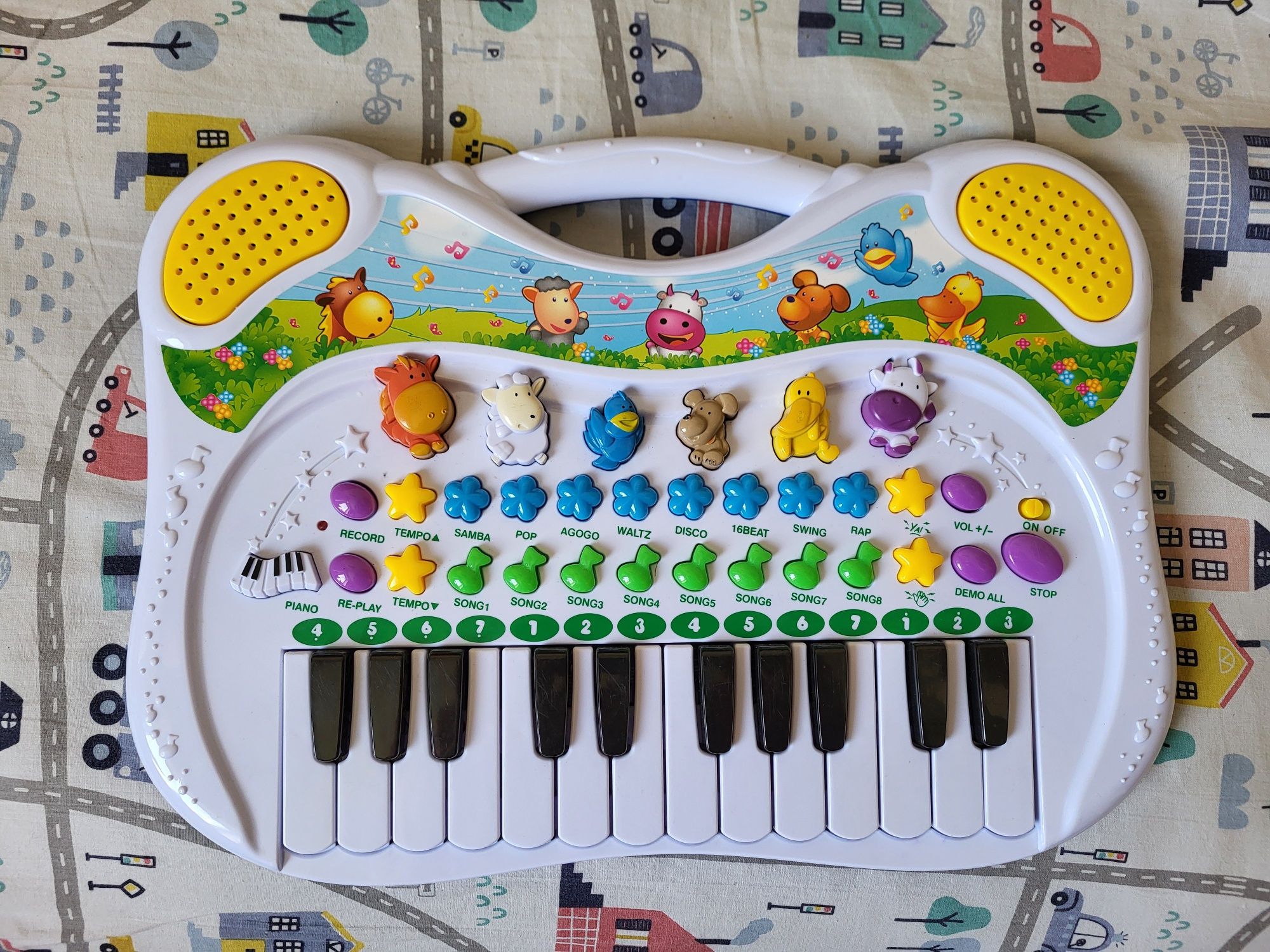 детский синтезатор пианино