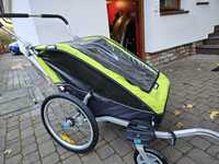 Przyczepka rowerowa dla dziecka THULE Chariot Cheetah XT 2 + hak
