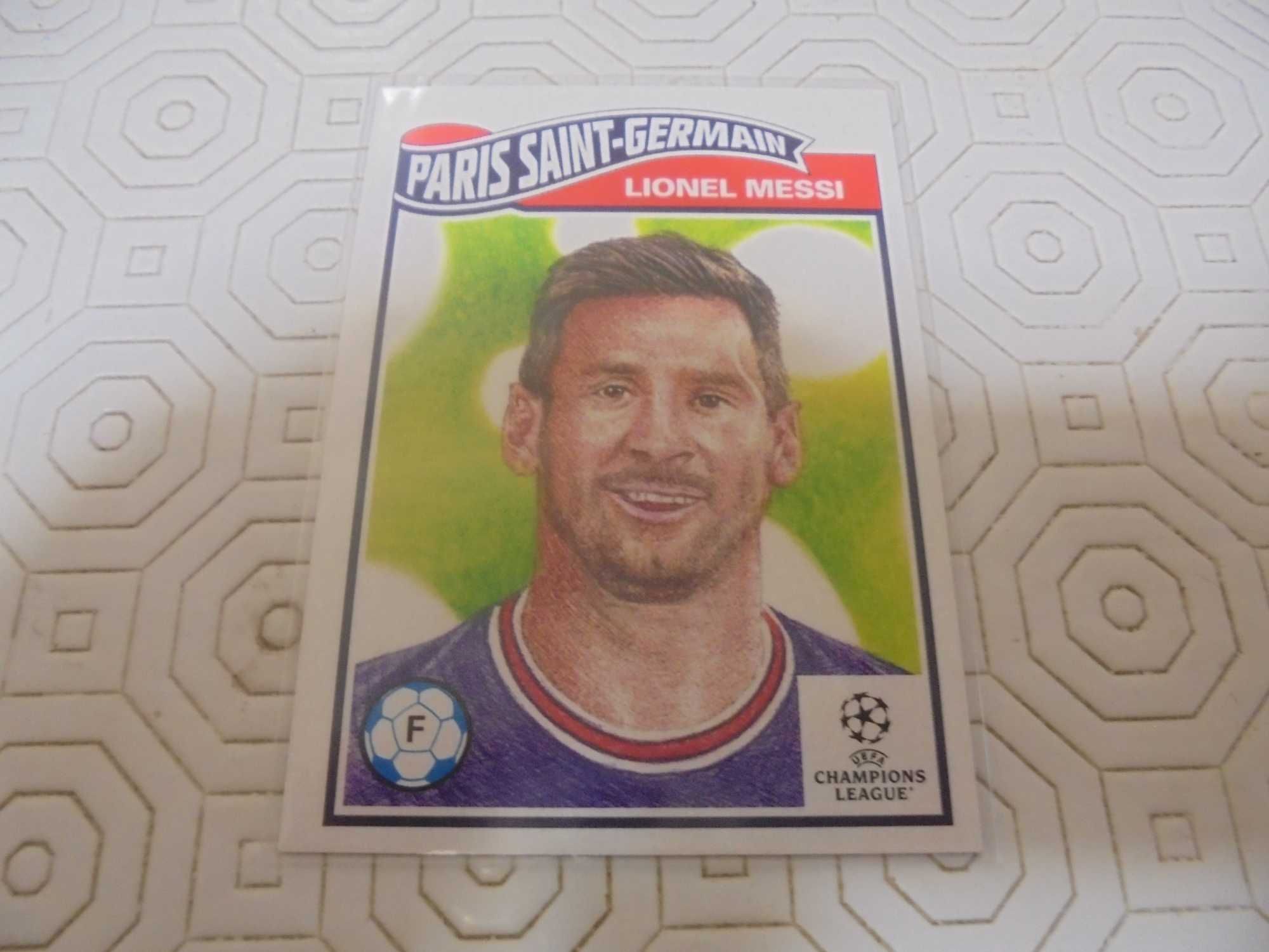 Cristiano Ronaldo + Lionel Messi 2021 UEFA cards