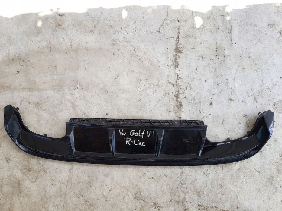 dyfuzor zderzaka tył Golf VII kombi R-line